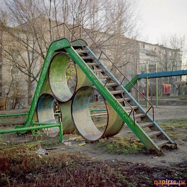 Детские горки фото