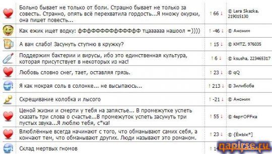 Подборка прикольных подписей в Аську ICQ ISQ