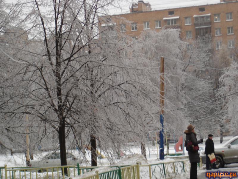 Ледяной дождь Москва 26 декабря