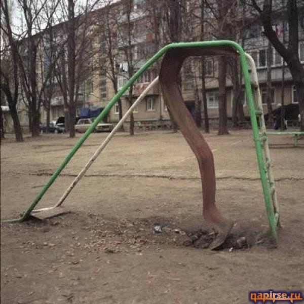 Детские горки фото