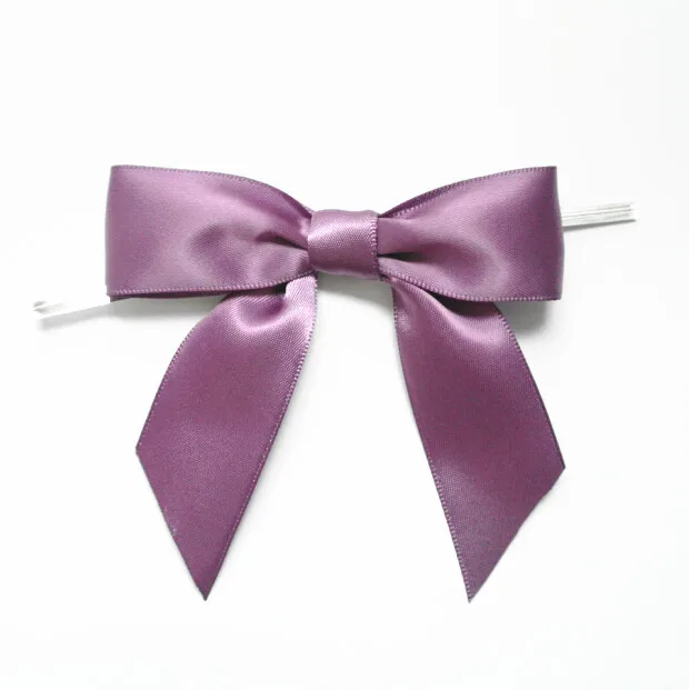 Metallic Twist Ties Bow Decor For Bag fasteners Sealing Cake Gift Tie4