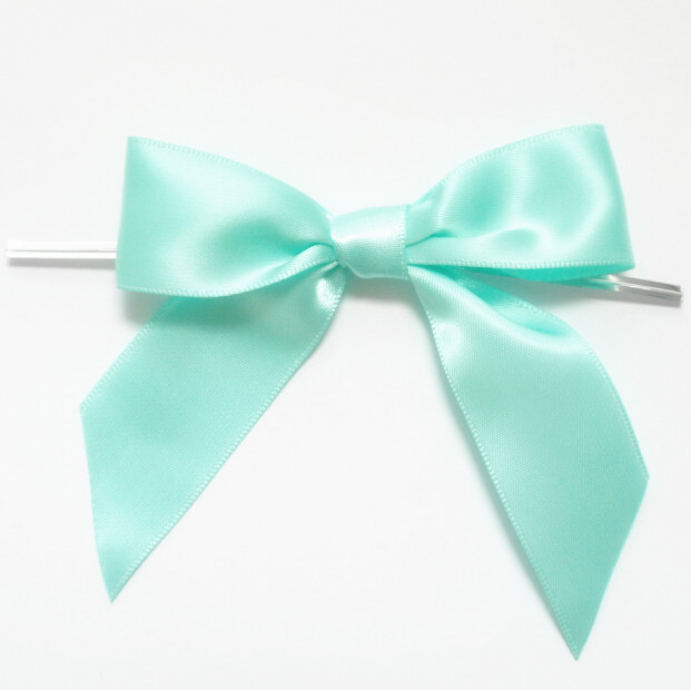 Metallic Twist Ties Bow Decor For Bag fasteners Sealing Cake Gift Tie1