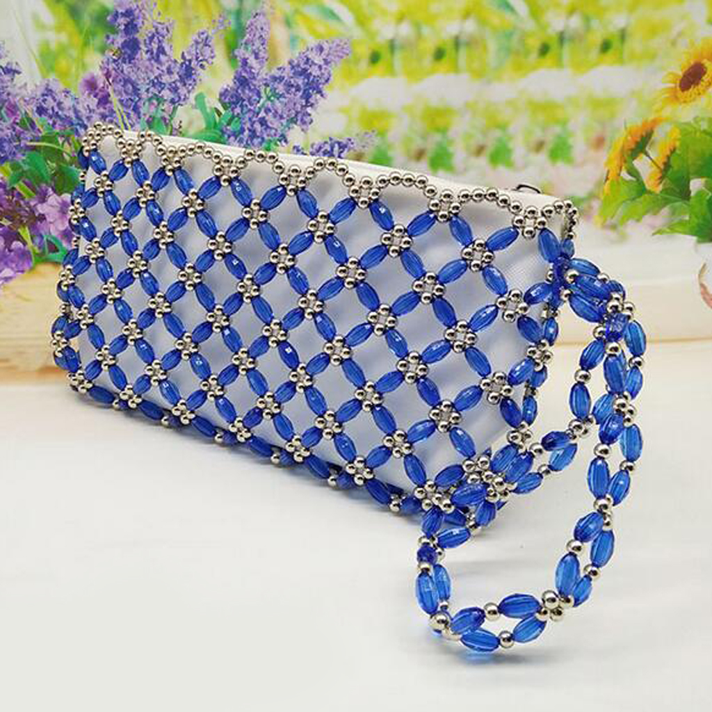 DIY Art Crafts Beads Bag Kits for Girls Beaded Handbag Making Supplies with All Tools