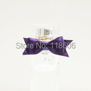 Elastic satin ribbon bow for perfume  pre made bows.jpg