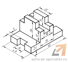 3D модель в Автокаде