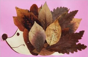 leaf51 300x193 - Осенние поделки: аппликации из осенних листьев. Коллаж из осенних листьев
