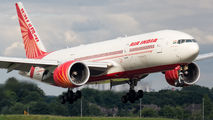 Air India Boeing 777 made a repatriation flight from Glasgow title=