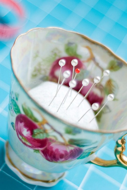 Teacup Pin Cushion