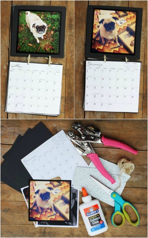 DIY Instagram Calendar