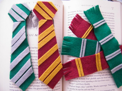 DIY Harry Potter Bookmarks