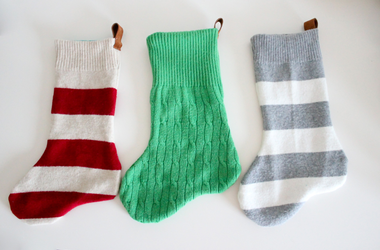 9 diy christmas sweater stockings