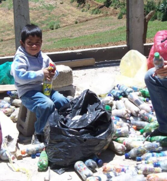 plastic-school-students-building