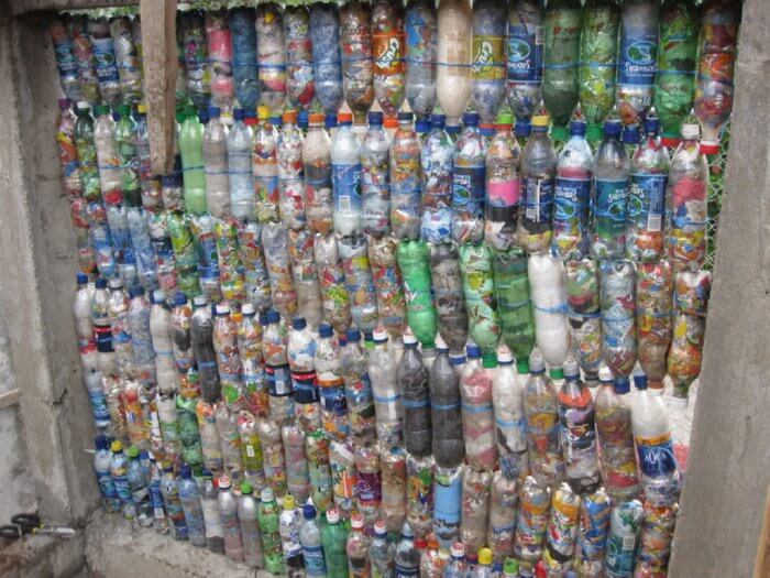 plastic bottle construction