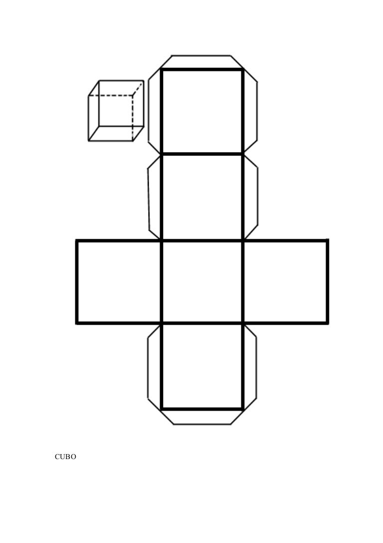 Куб фигура развёртка