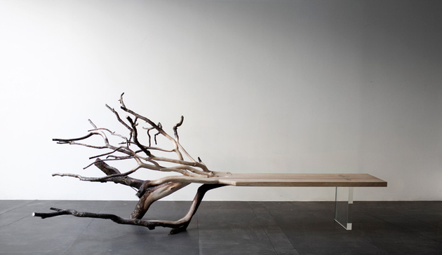 fallen tree bench benjamin graindorge 1 thumb 630xauto 60454 Tree Inspired Furniture: 20 Stunning Designs