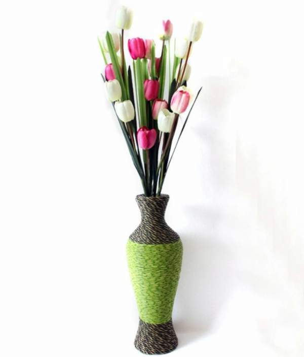 цветы для напольных ваз своими руками, фото 13