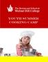 Youth Summer Cooking CAmp