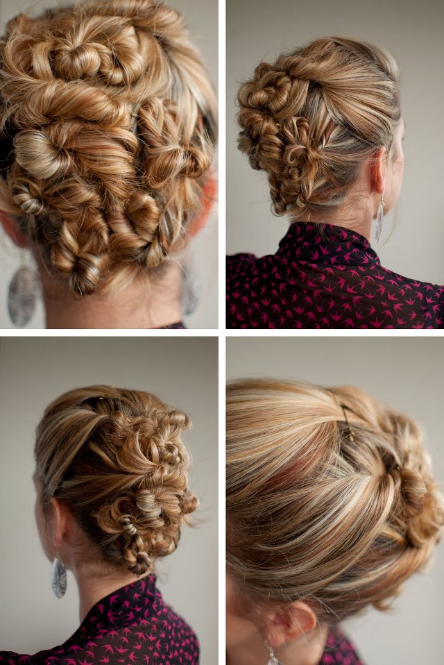 twist-and-pin-classic-hairstyle-collage