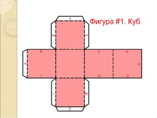 Развертка КУБА Для построения развертки куба достаточно знать размер ребра ку