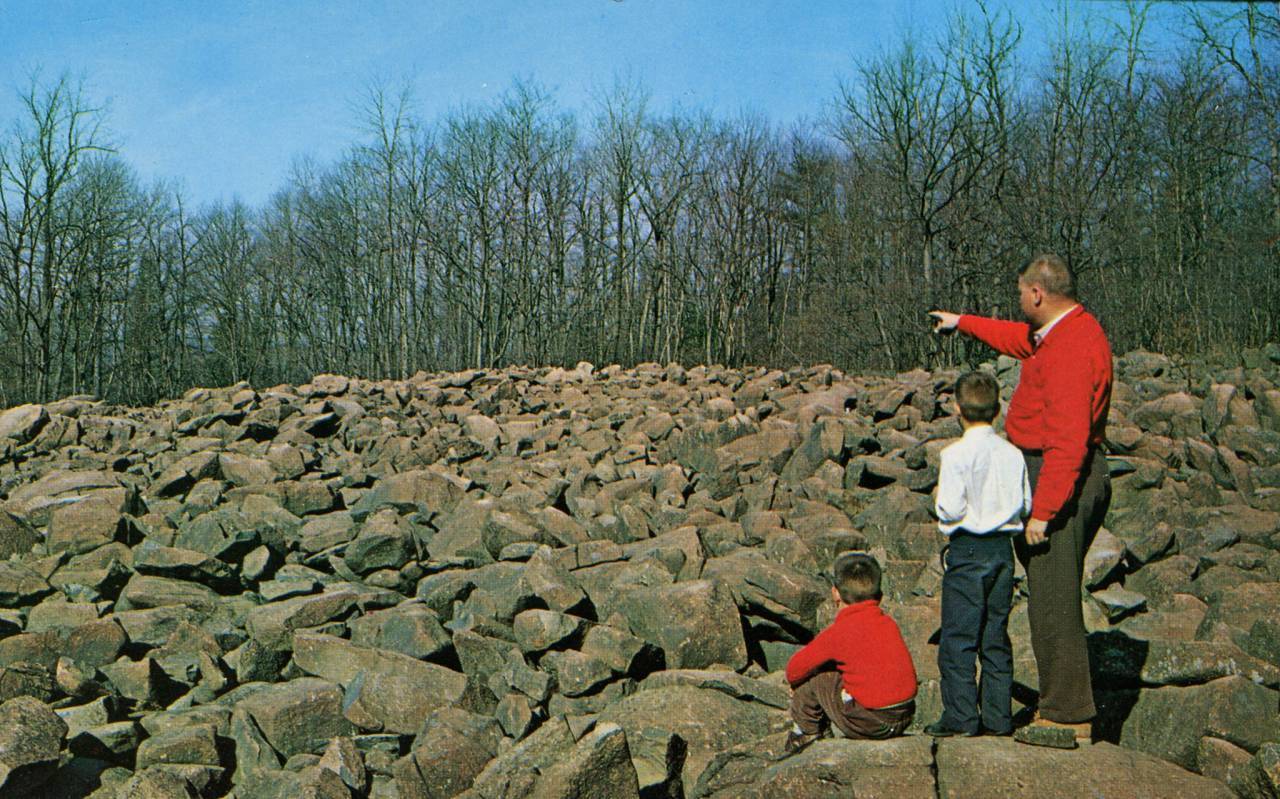 he Ringing Rocks, Pennsylvania