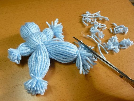 Кукла из ниток своими руками для детей