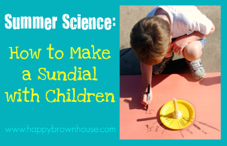 How to Make a Sundial with Children