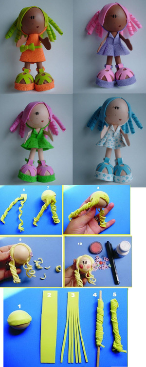 Как делать кукол своими руками