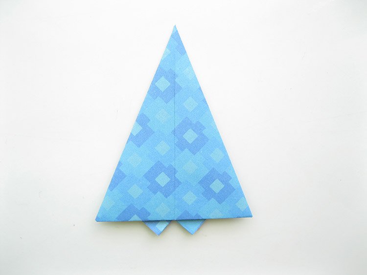 Человечек в технике оригами: Шаг 13