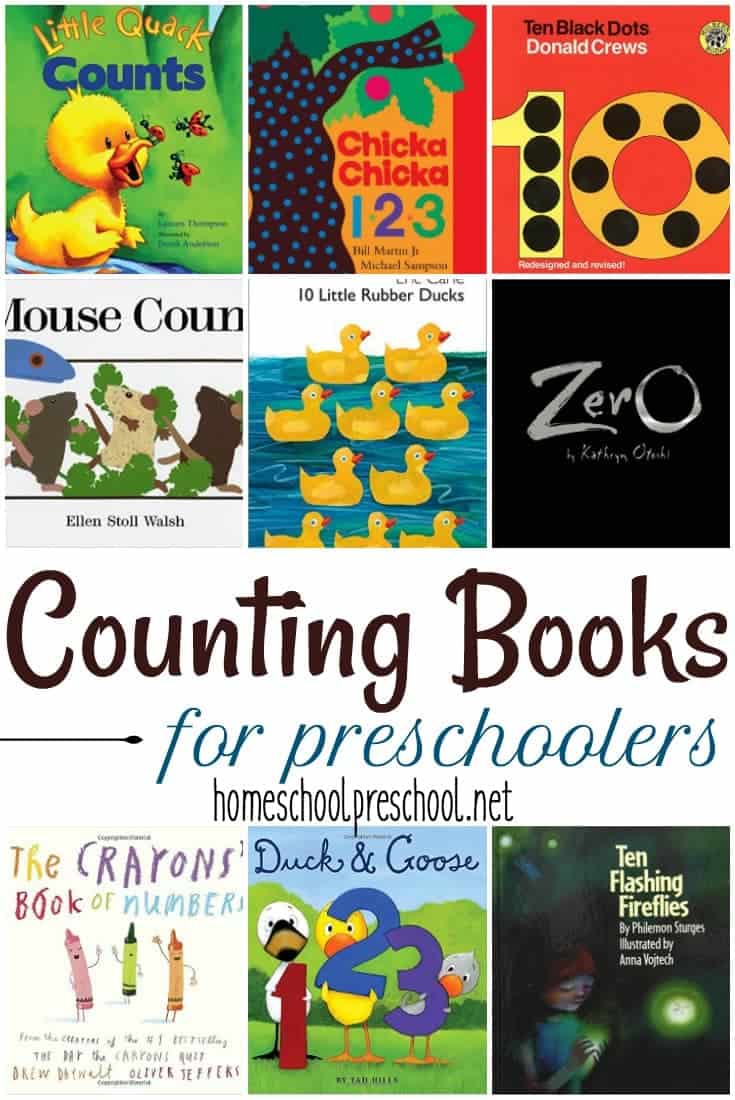 No early learning environment is complete without a wide variety of counting books for preschoolers. Here