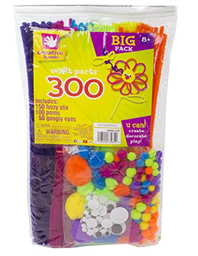 Creative Hands Assortment Pack, Solid 300 Pieces - Packaging May Vary