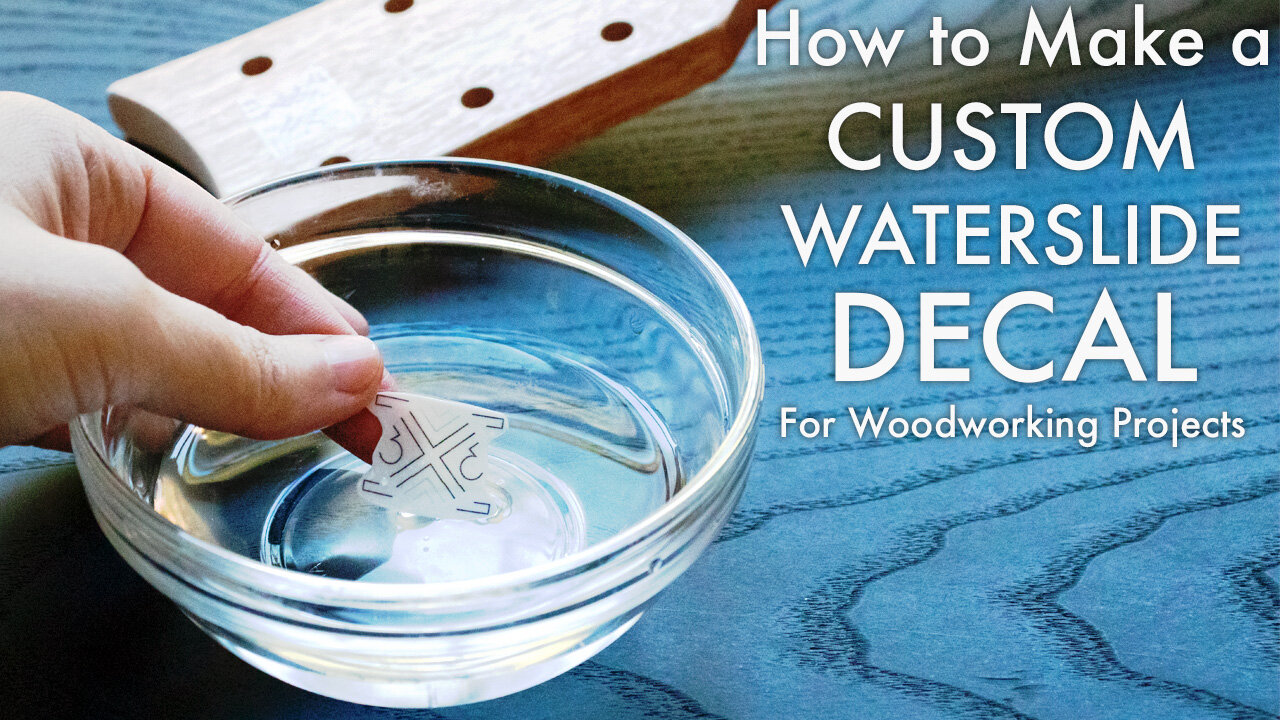How to Make a Custom Waterslide Decal
