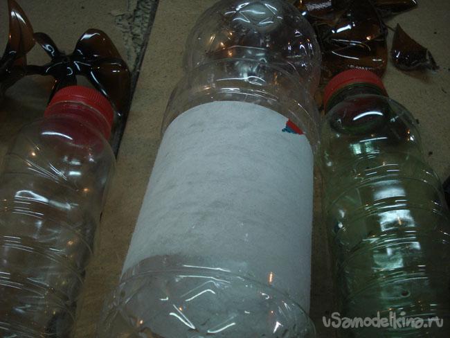 Флюгер - самолет для детей из пластиковых бутылок
