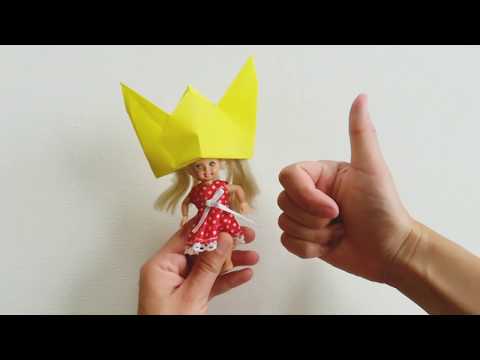 Paper origami  Viking helmet Оригами 😱 из бумаги Шлем Викинга