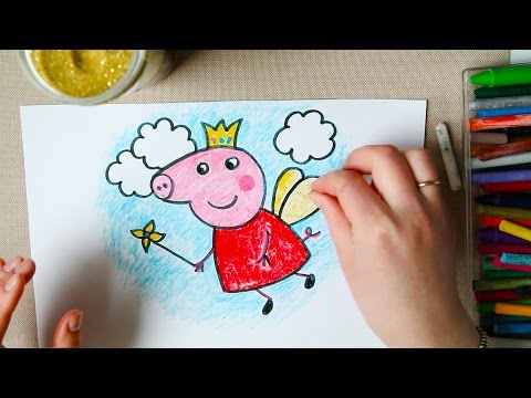 Как Нарисовать Свинку Пеппу Поэтапно/ Видео урок для Детей/ How to Draw Peppa Pig