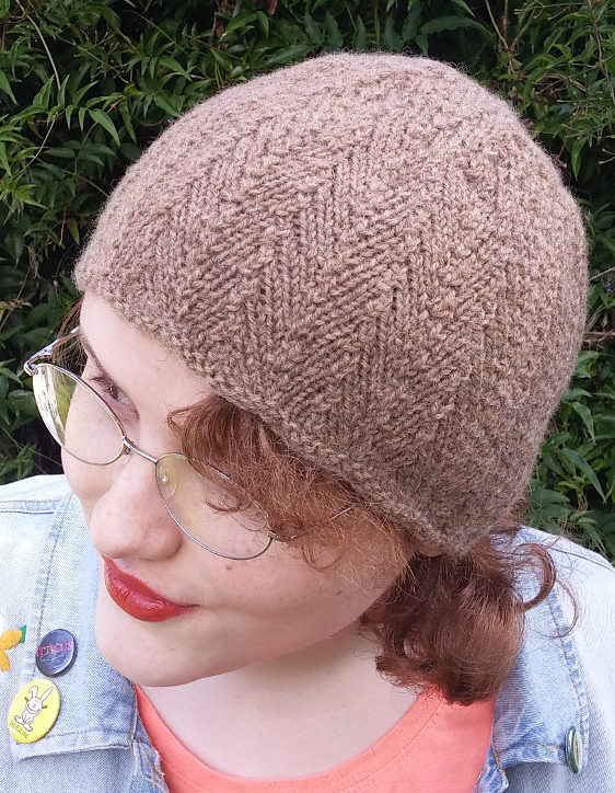 Free Knitting Pattern for Northwest Herringbone Hat