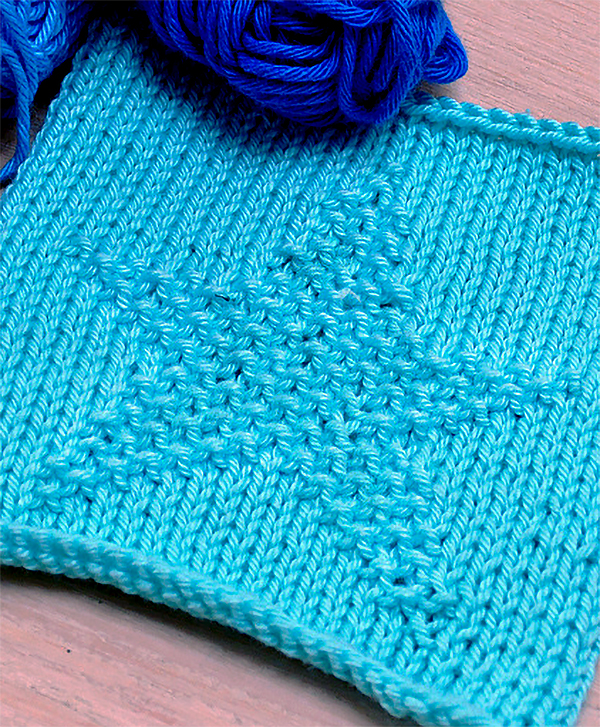 Free Knitting Pattern for Star Stitch