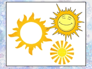 Как нарисовать солнце по разному