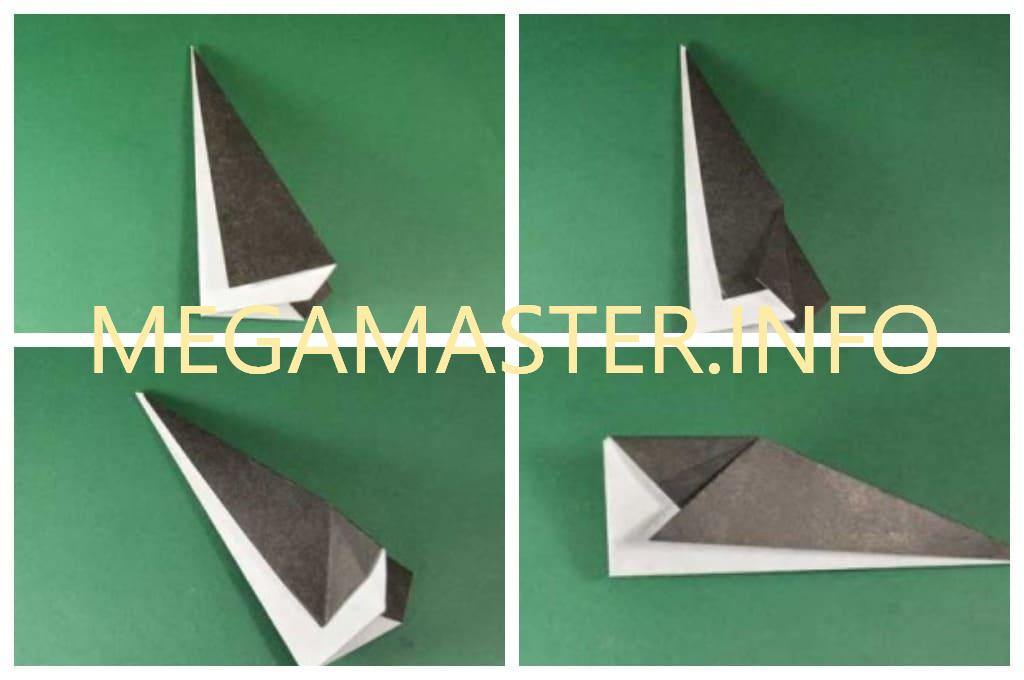Пигвин оригами (Шаг 2)