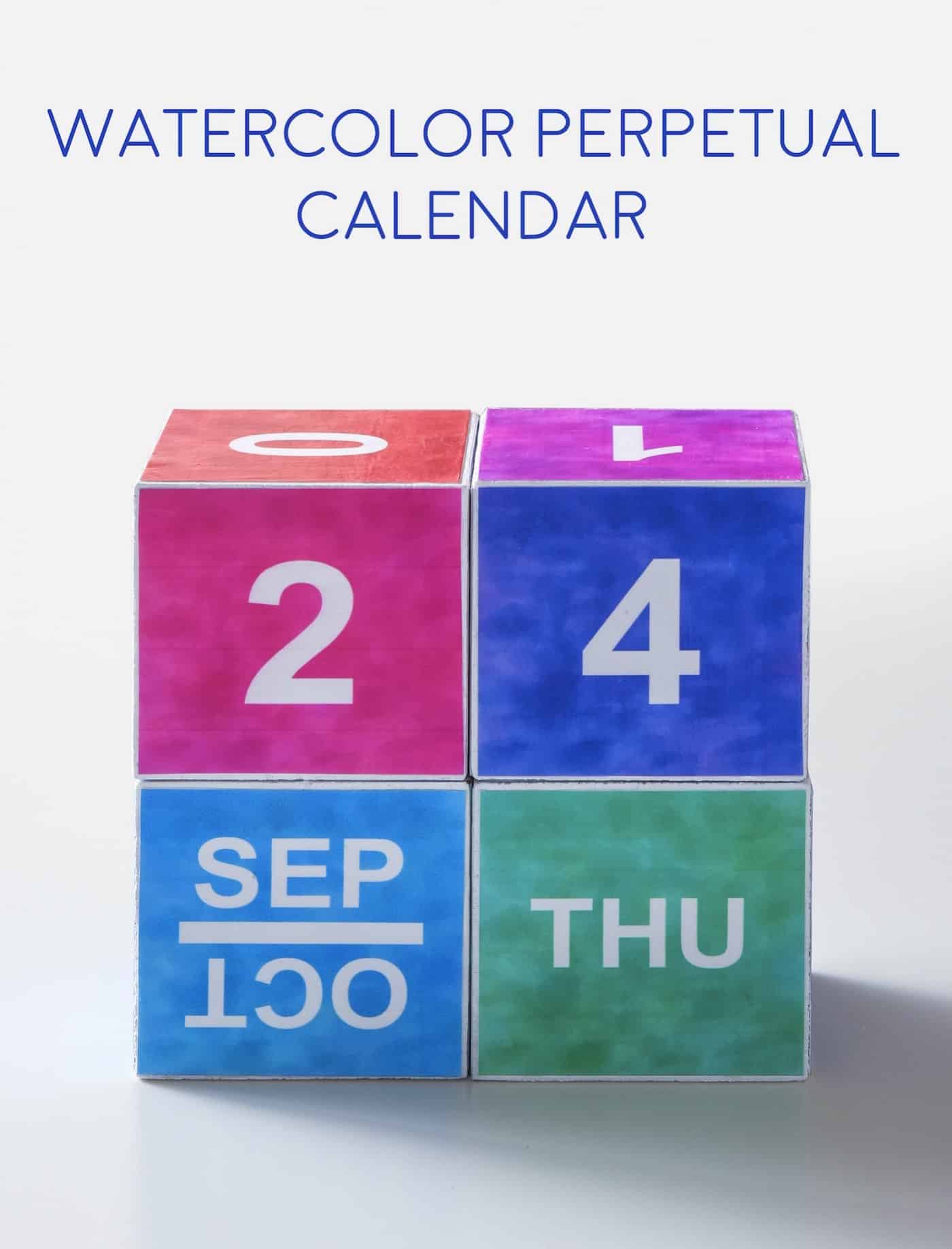 how to make a perpetual calendar