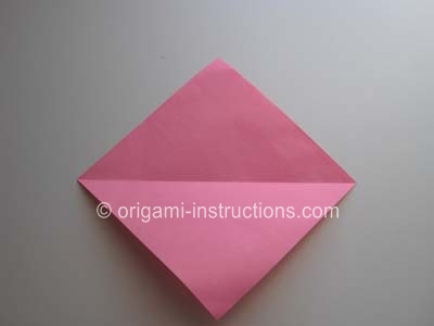 Easy Origami Heart Step 3