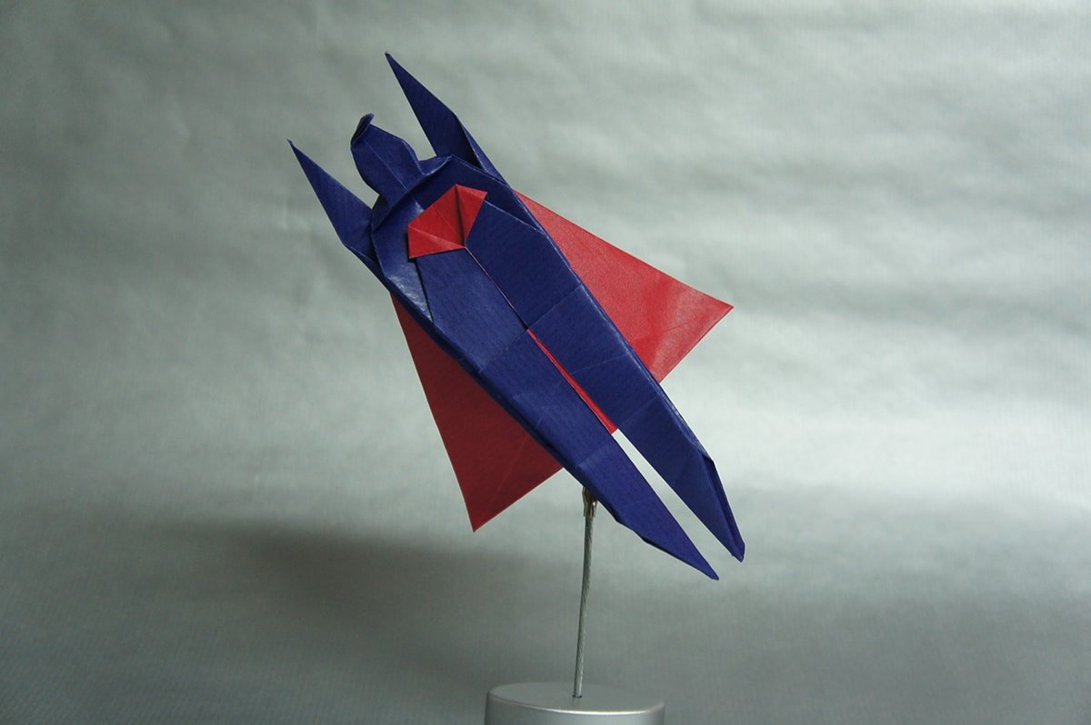 Superman Folded by Juanfran Carillo