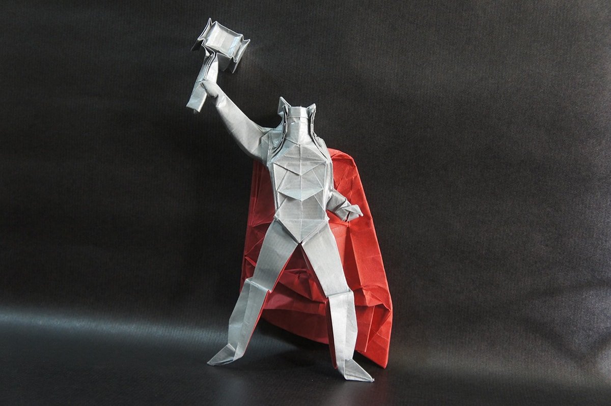 Thor Designed and Folded by Juanfran Carillo