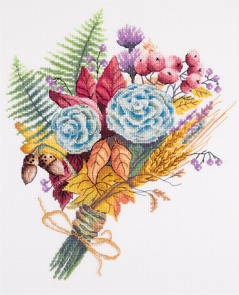 Embroidery kits PANNA C-7007 Autumn Bouquet 
