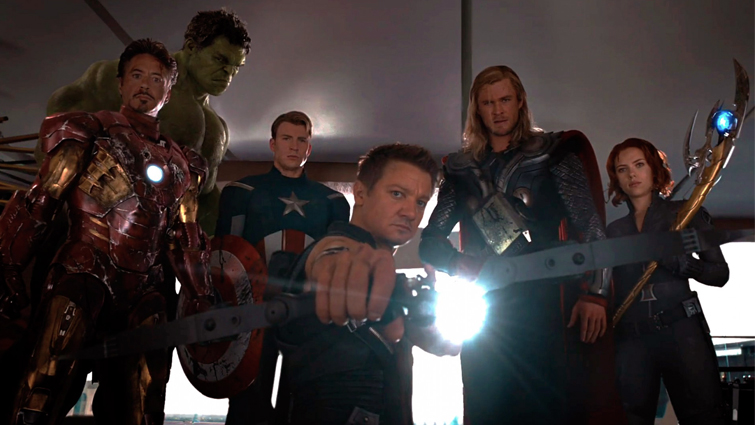 Low-Angle Shot: Avengers