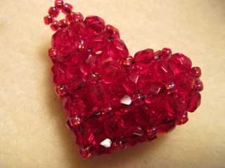 Volumetric heart bead