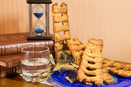 Фото рецепта Ореховое печенье «Вознесенские лесенки»