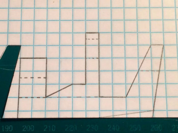 самолёт из бумаги поэтапно