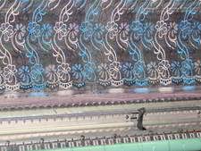 schiffli embroidery design on machine