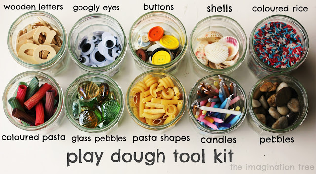 play dough tool kit ideas