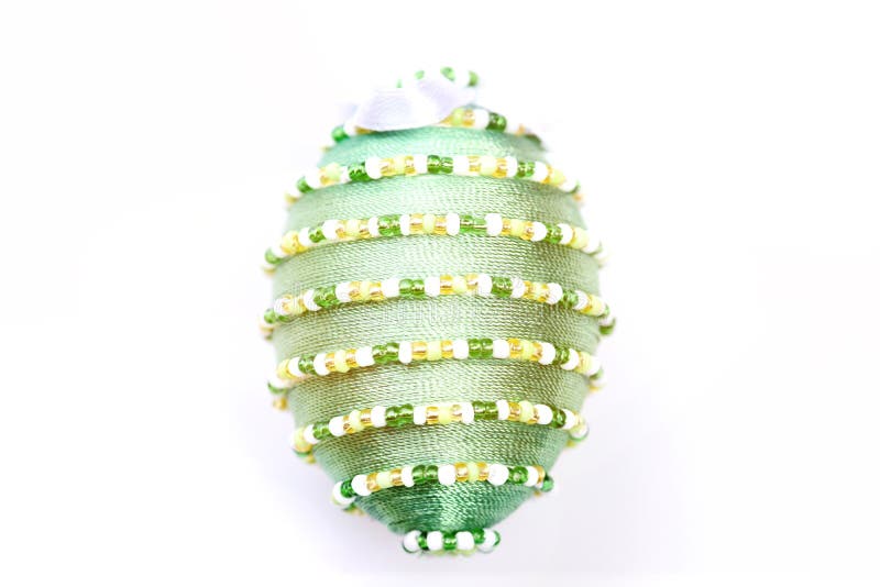 Easter egg in bright green color, close up. Easter symbol. Happy easter holidays egg Easter egg in bright green color, close up. Easter symbol and decor. Easter royalty free stock photography